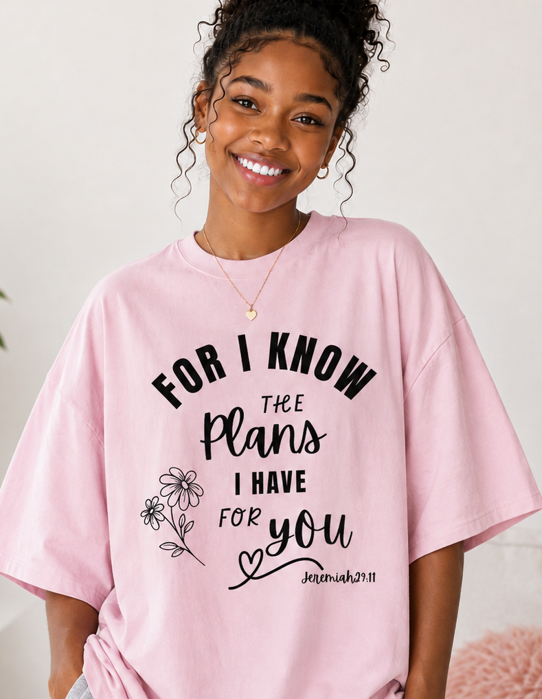 jeremiah 29: 11 light pink