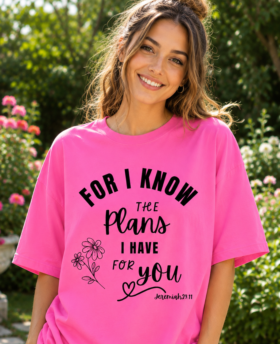 I know the plans I have for you says the Lord